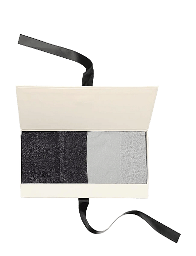 Gift Box: 2 Pairs Of Ines Shimmery Socks