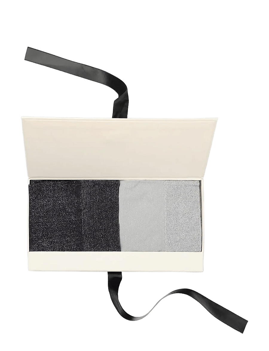 Swedish Stockings - Gift Box: 2 Pairs of Ines Shimmery Socks - besondere anlässe - multi - 0