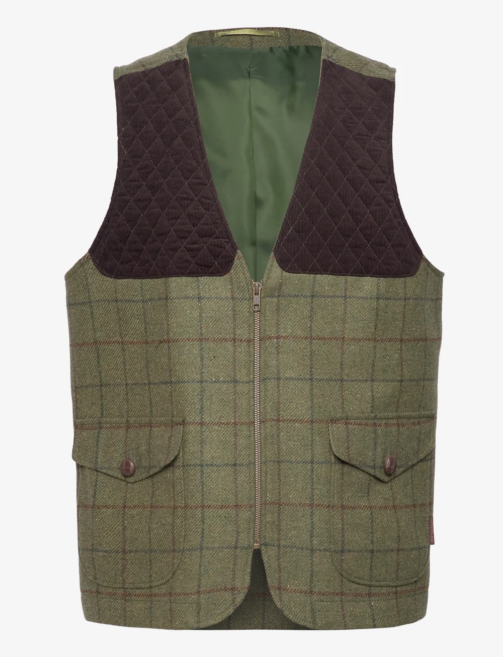 Green sales hunting vest