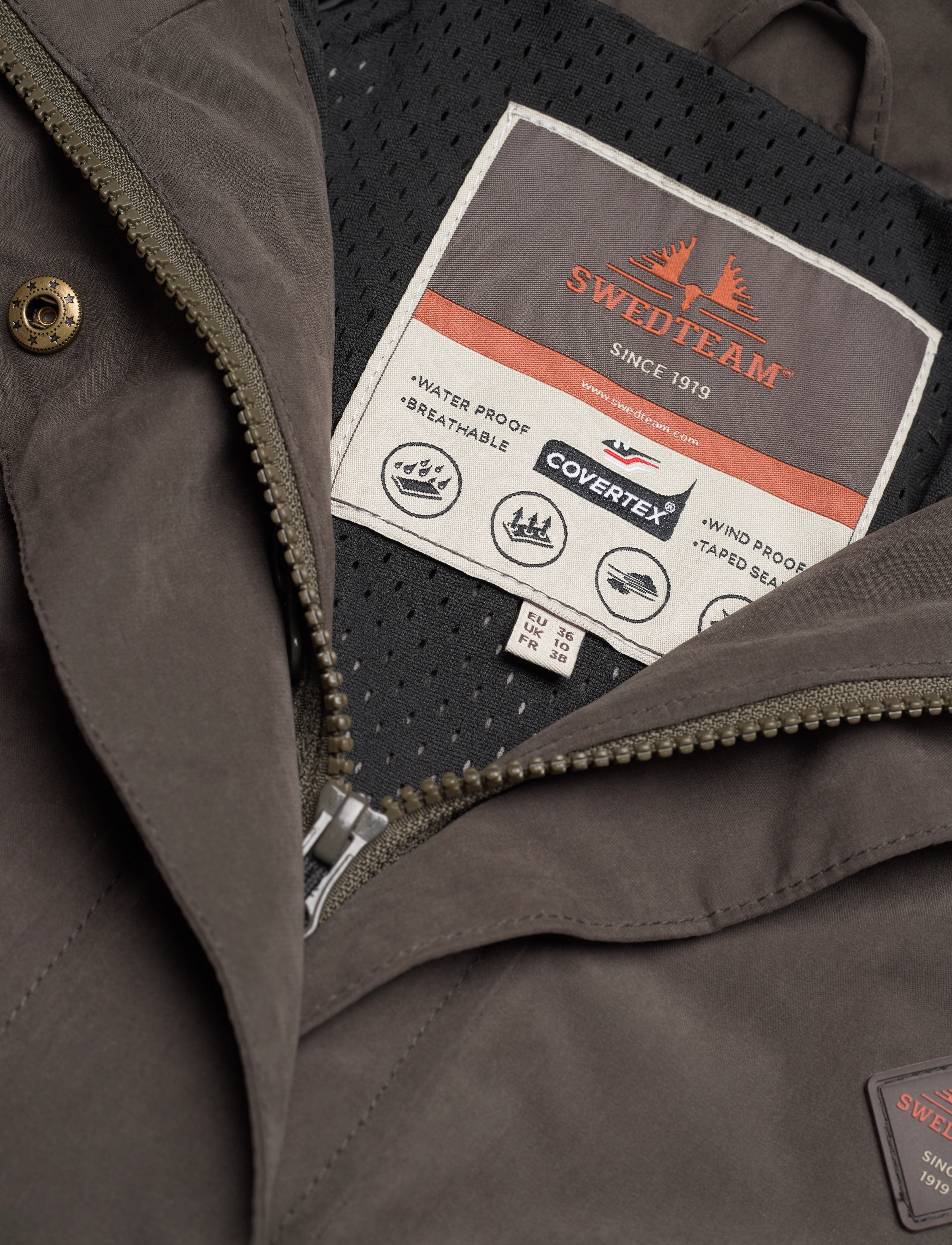 Swedteam - Hamra Women Hunting Jacket - brown - 2
