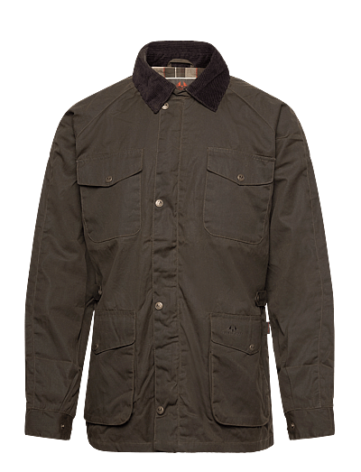 Swedteam 1919 Waxed Hunting Jacket - Kleidung - HUNTING GREEN / green