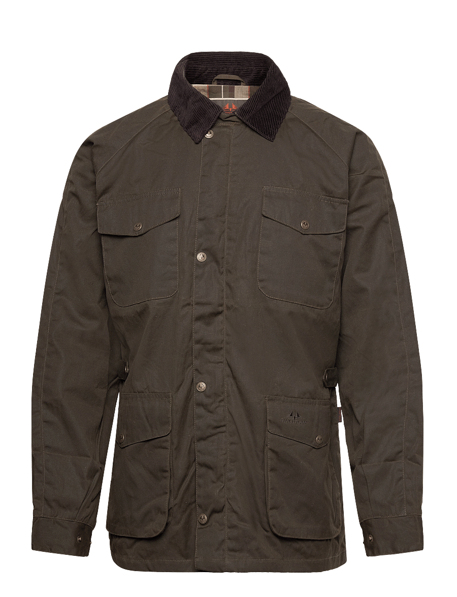 Swedteam - 1919 Waxed Hunting Jacket - outdoor jacken - hunting green - 0