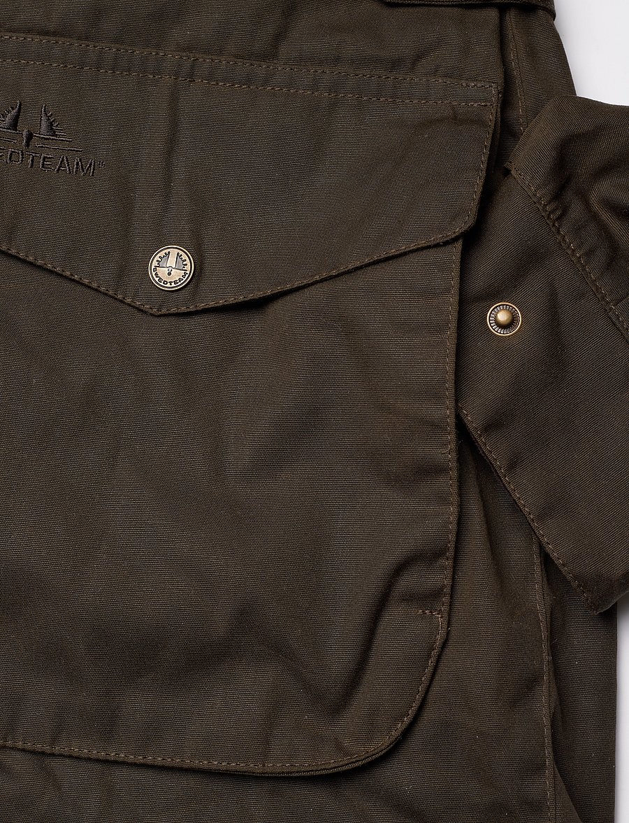 Swedteam - 1919 Waxed Hunting Jacket - outdoor jacken - hunting green - 3
