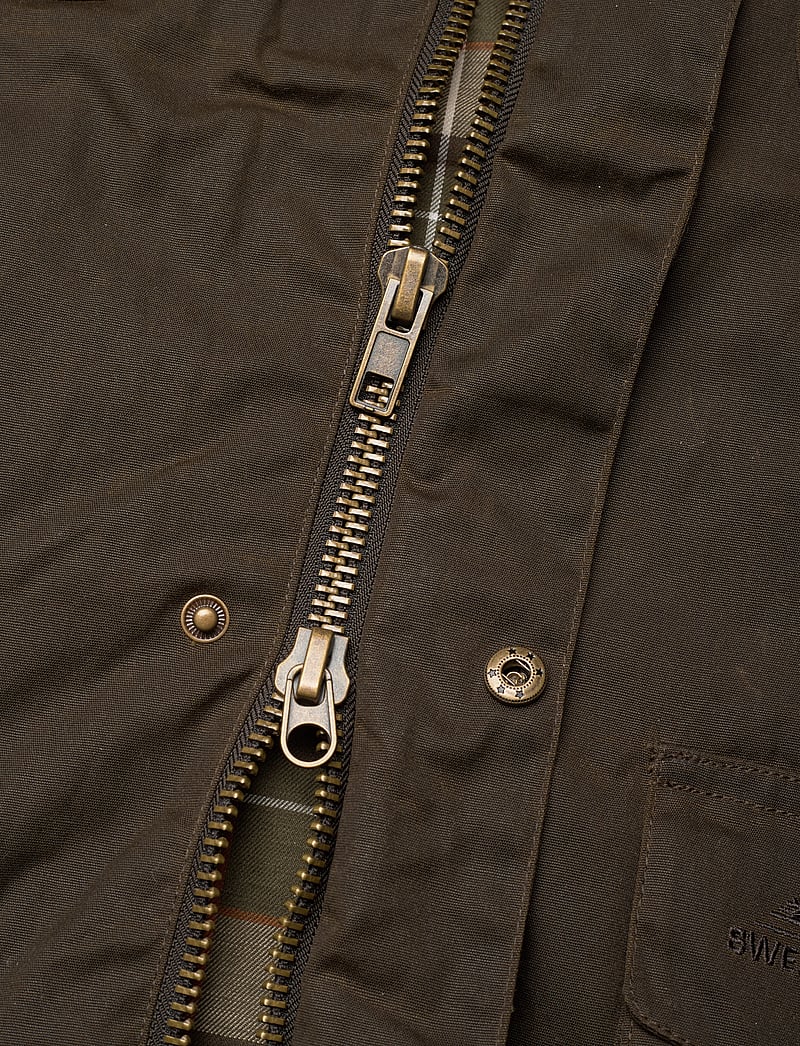 Swedteam - 1919 Waxed Hunting Jacket - friluftsjackor - hunting green - 4