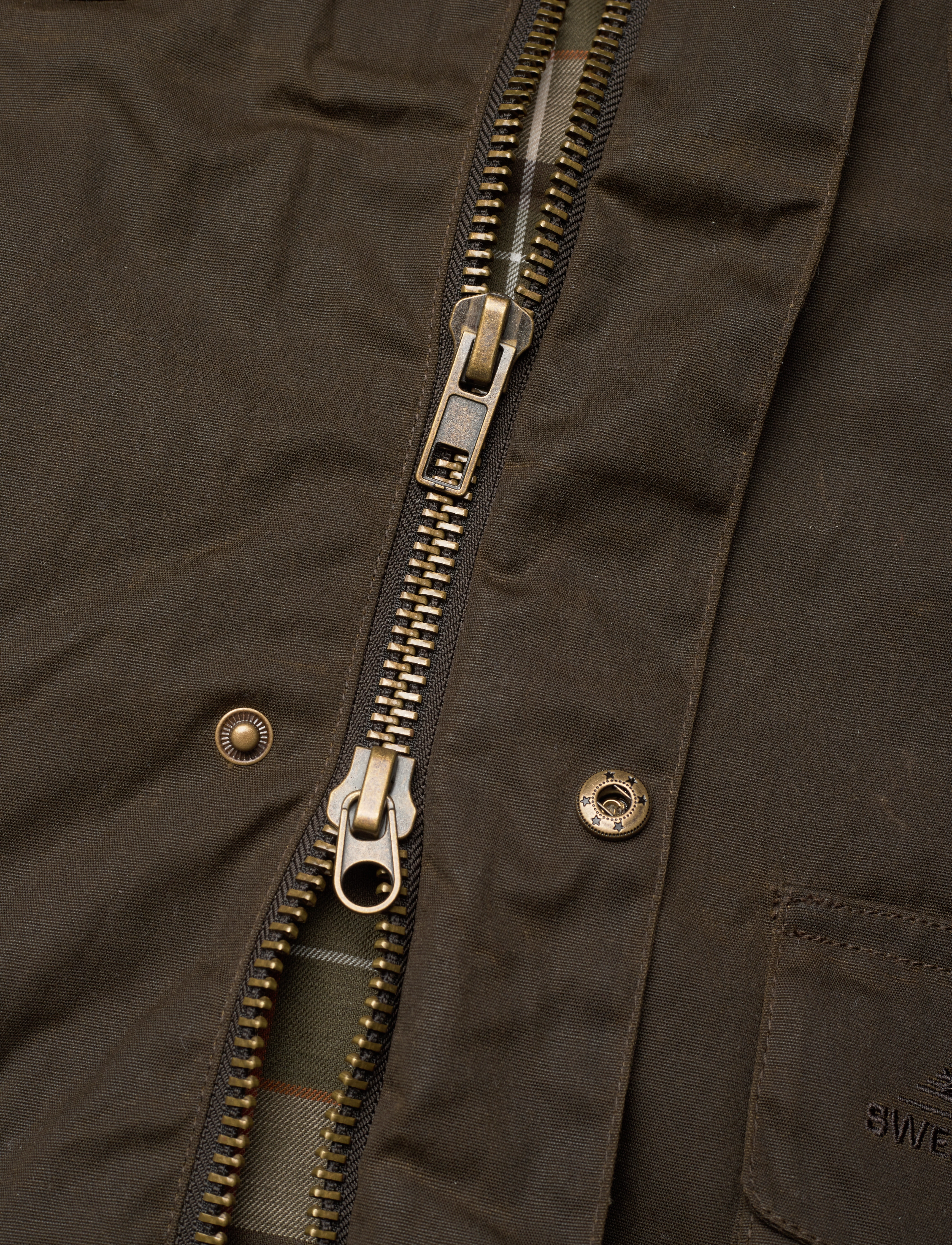 Swedteam - 1919 Waxed Hunting Jacket - utejakker - hunting green - 4