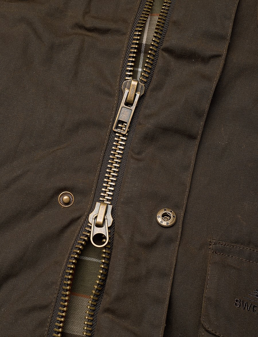 Swedteam - 1919 Waxed Hunting Jacket - outdoor jacken - hunting green - 4