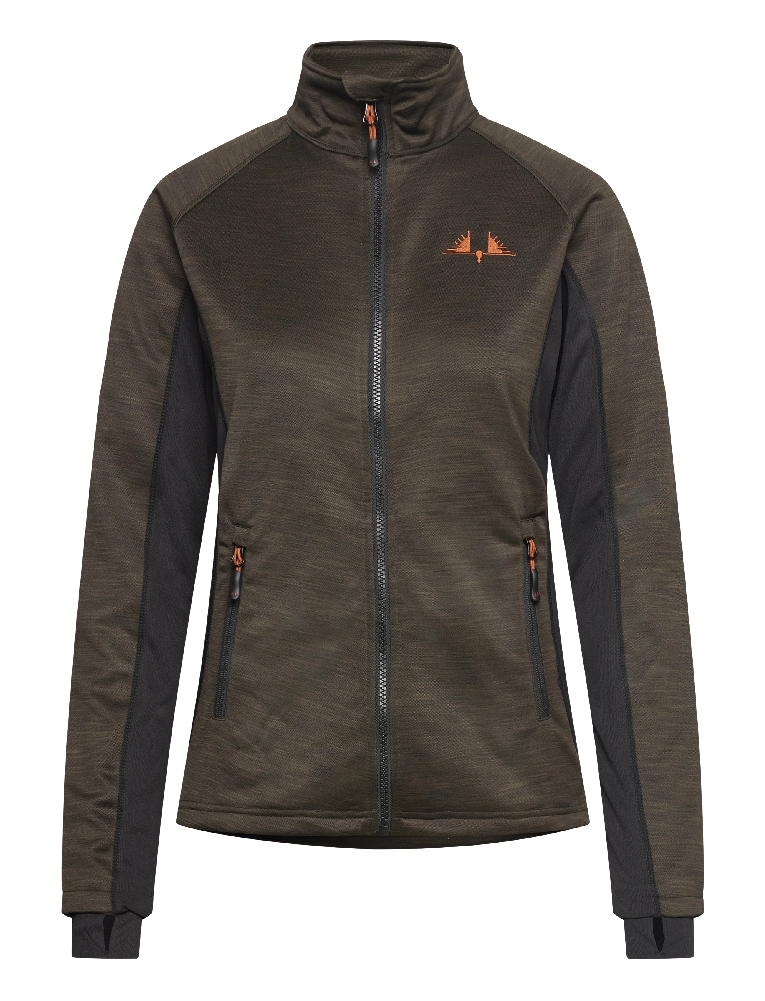 Swedteam Ultra Women Sweater Full-Zip, 38, Sweatshirts & Hoodies, Grün - Fleeces Midlayers, Frauen