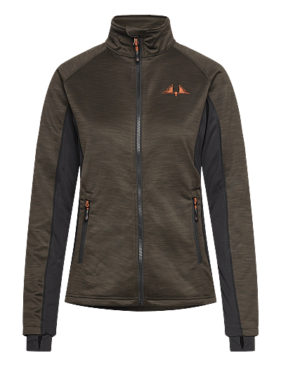 Swedteam Ultra Women Sweater Full-zip - Swedteam - HUNTING GREEN / green