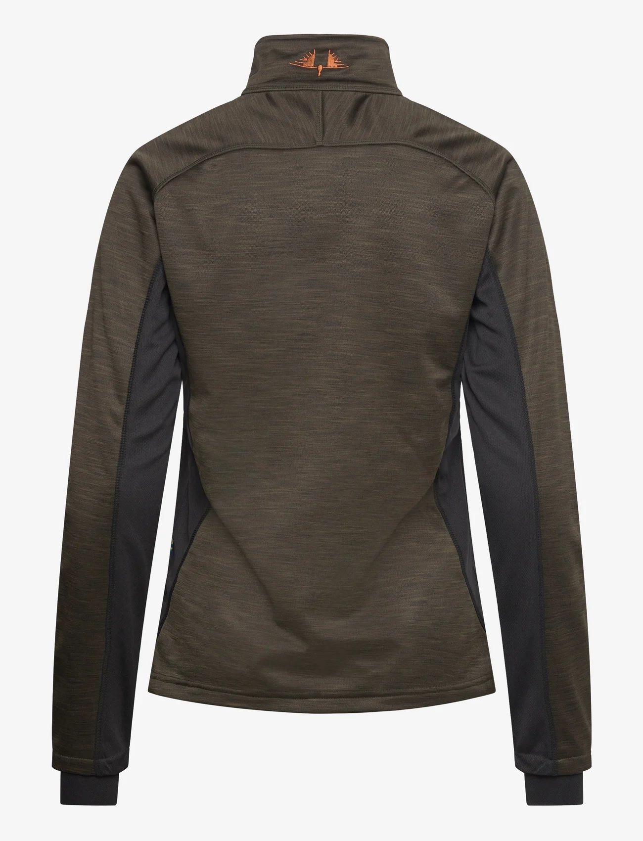 Swedteam - Ultra Women Sweater Full-zip - mid layer jackets - hunting green - 1