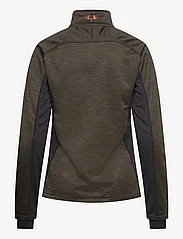 Swedteam - Ultra Women Sweater Full-zip - mid layer jackets - hunting green - 1