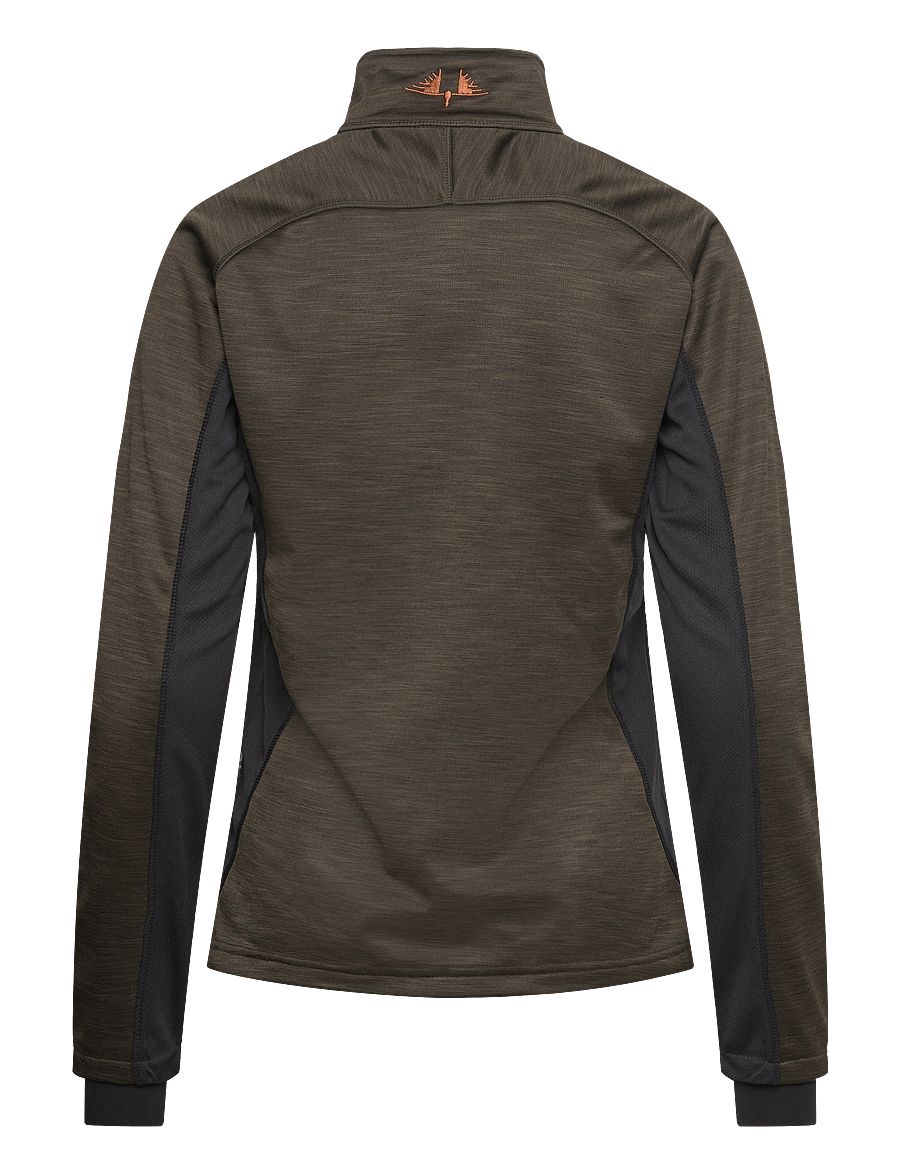 Swedteam - Ultra Women Sweater Full-zip - overdeler - hunting green - 1