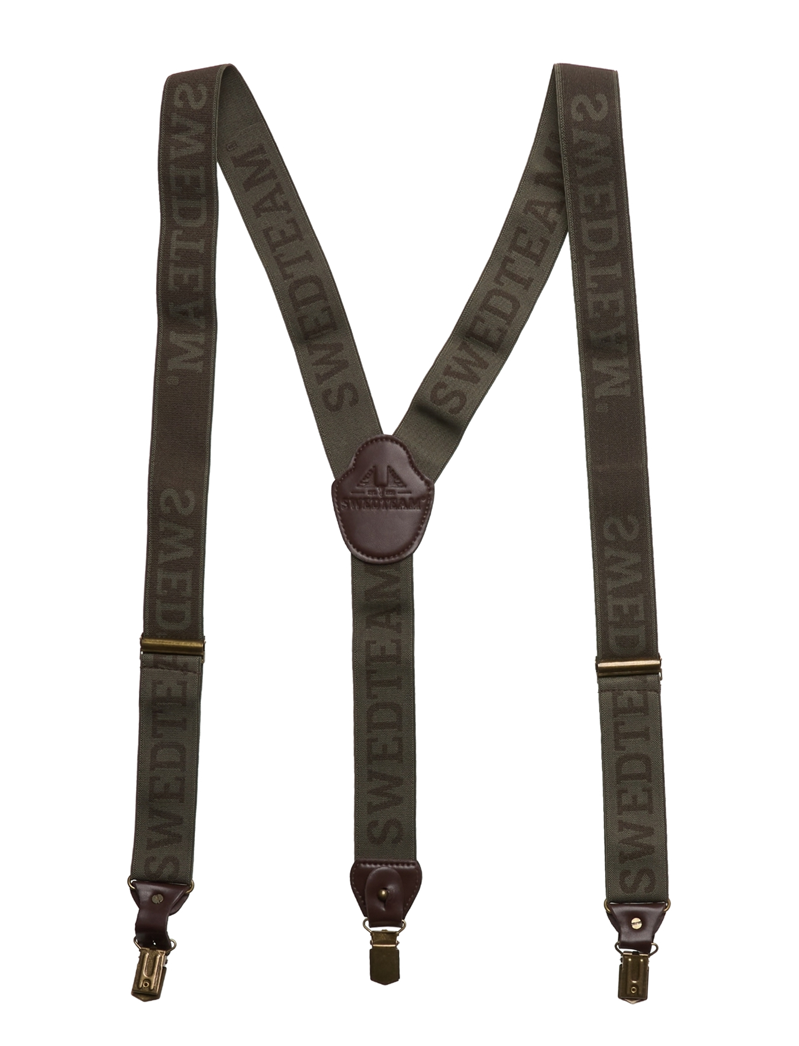 Swedteam Crest Combi Suspenders, Mænd, Seler, Kakigrøn, Str: ONE SIZE
