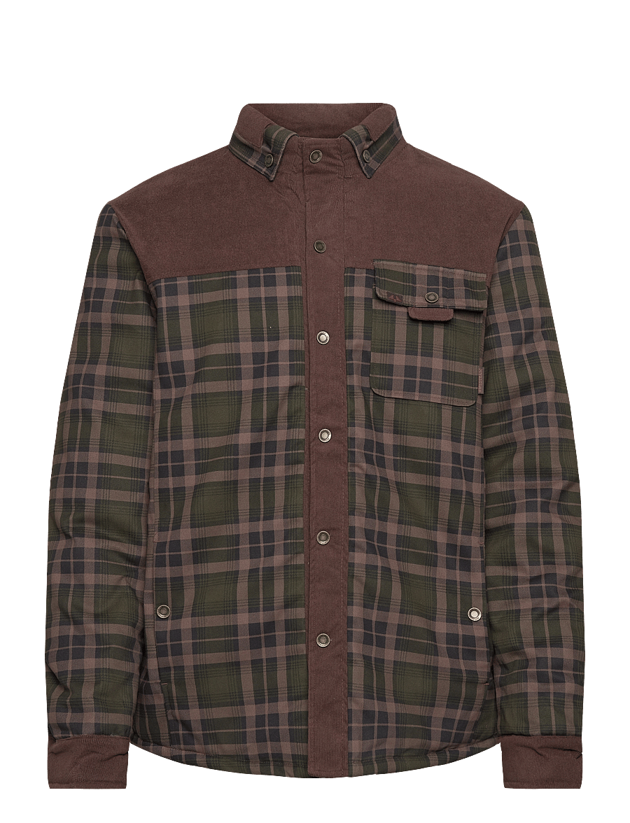 Swedteam - Crest Pile Shirt - paidat - swedteam brown - 0