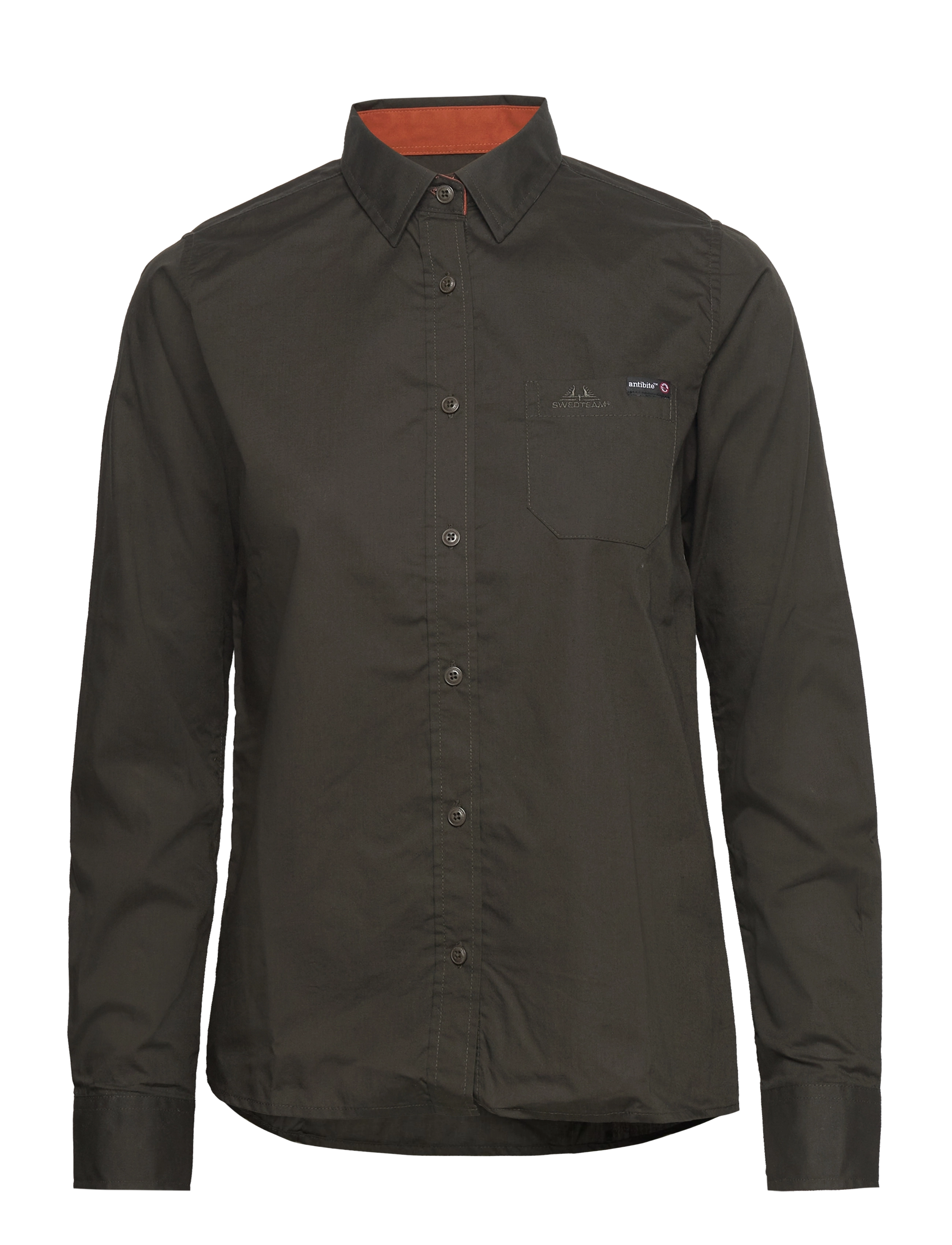 Swedteam Allie Antibite Women Shirt, 36, Green, Skjorter > Langærmede, Dame