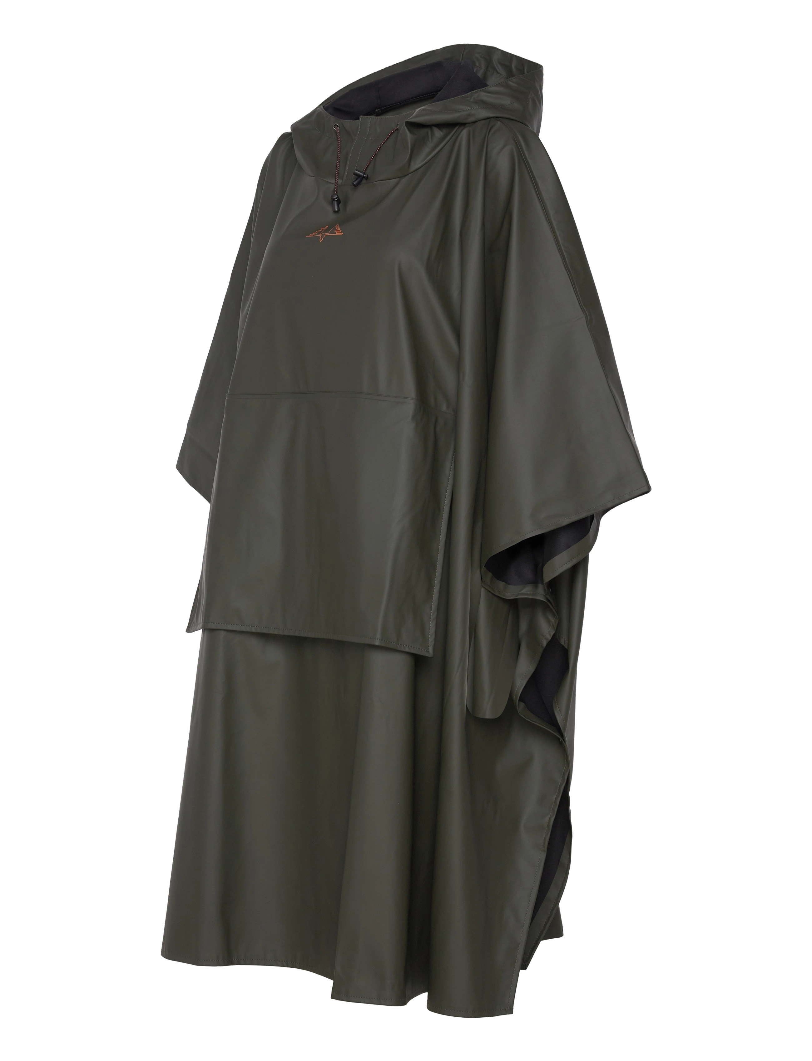 Swedteam - Crest Poncho Rain Gear - regnjakker - swedteam green - 2