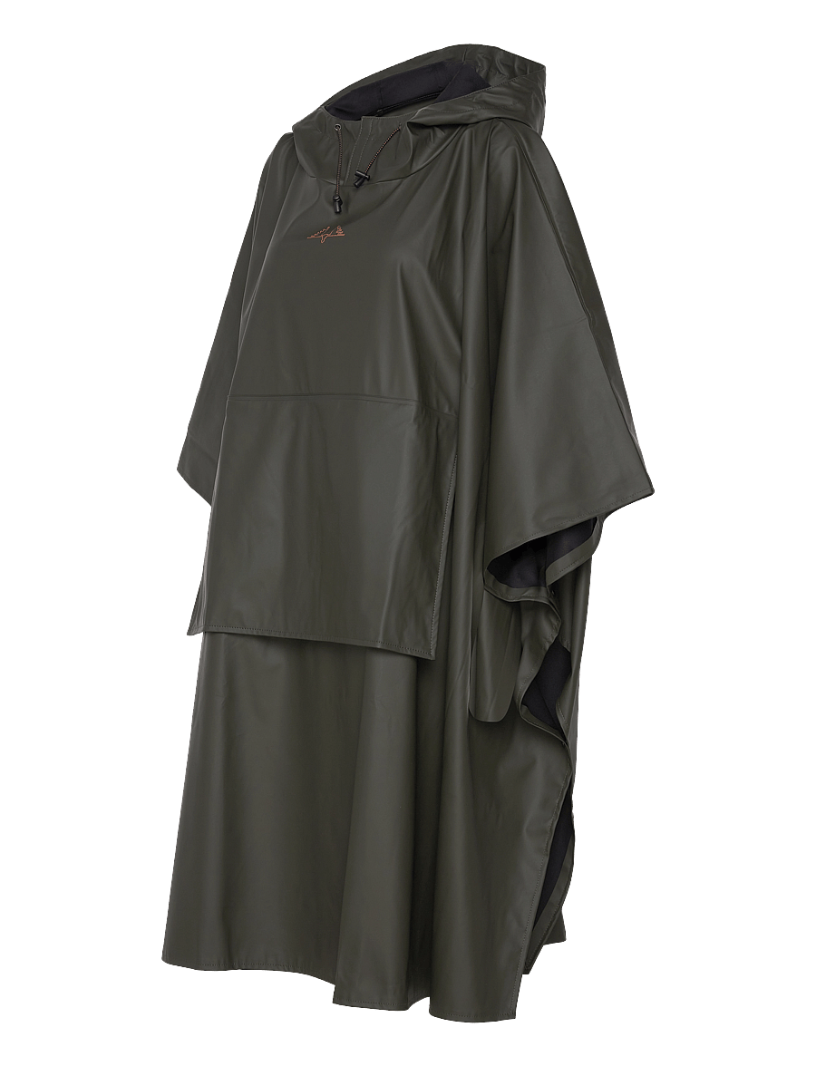 Swedteam - Crest Poncho Rain Gear - virsdrēbes - swedteam green - 2
