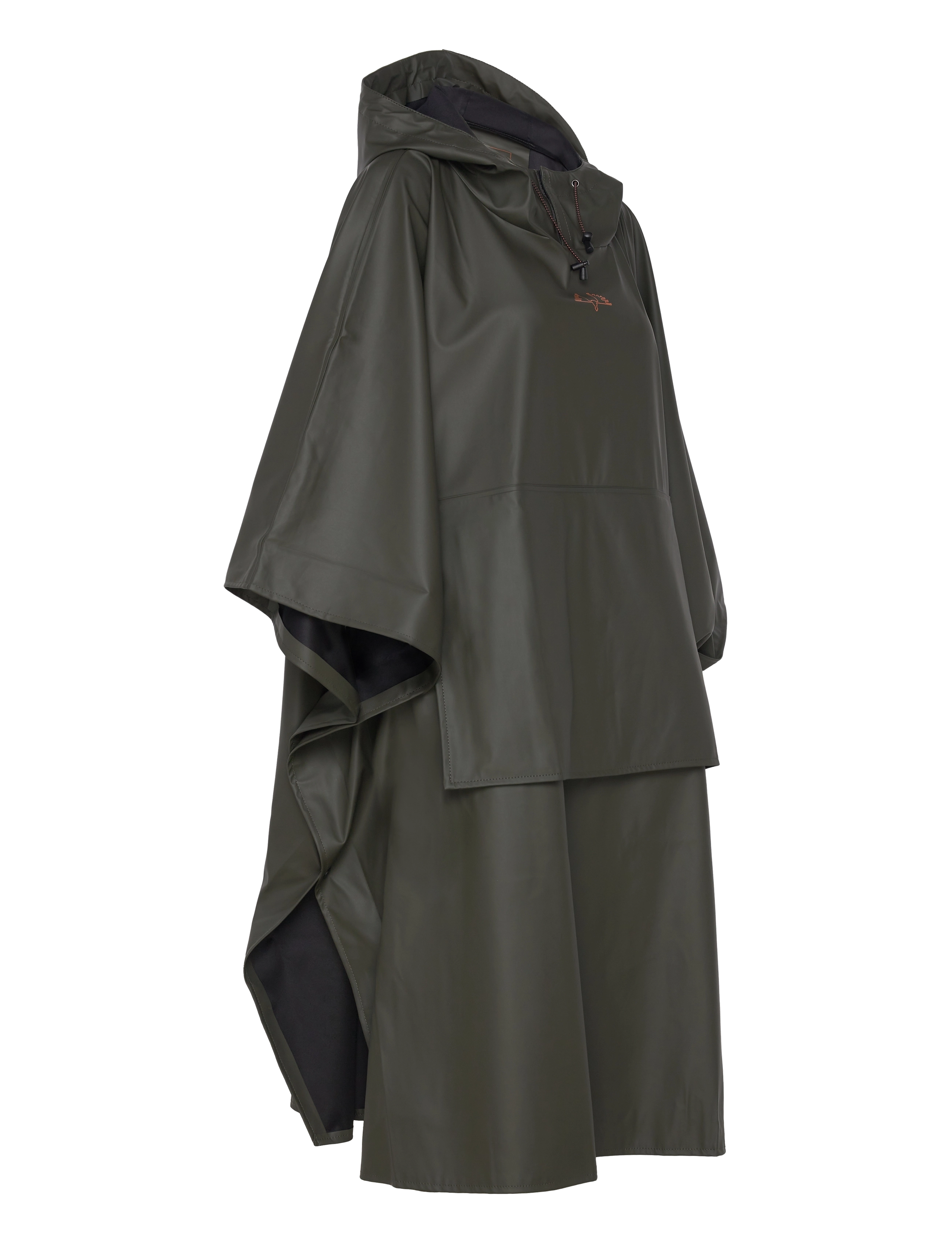 Swedteam - Crest Poncho Rain Gear - regnjakker - swedteam green - 3