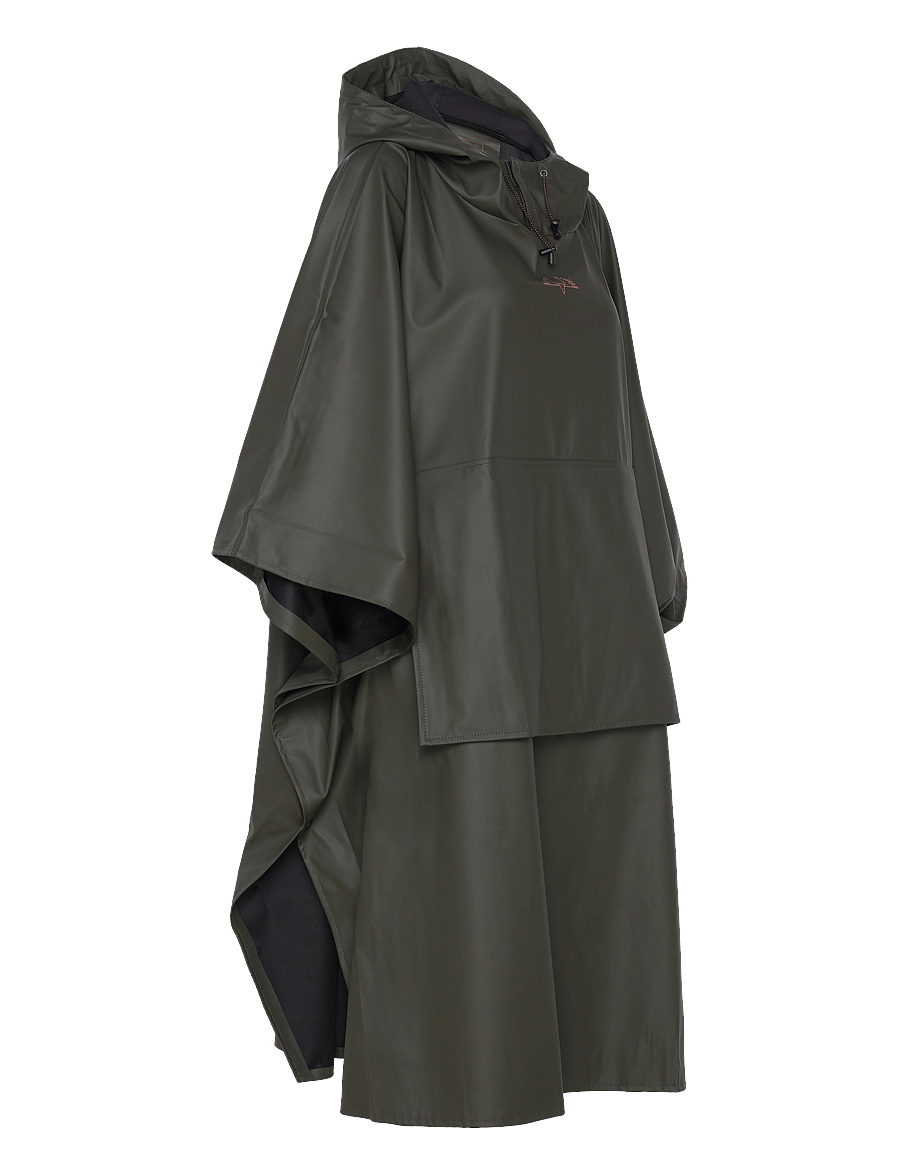 Swedteam - Crest Poncho Rain Gear - virsdrēbes - swedteam green - 3