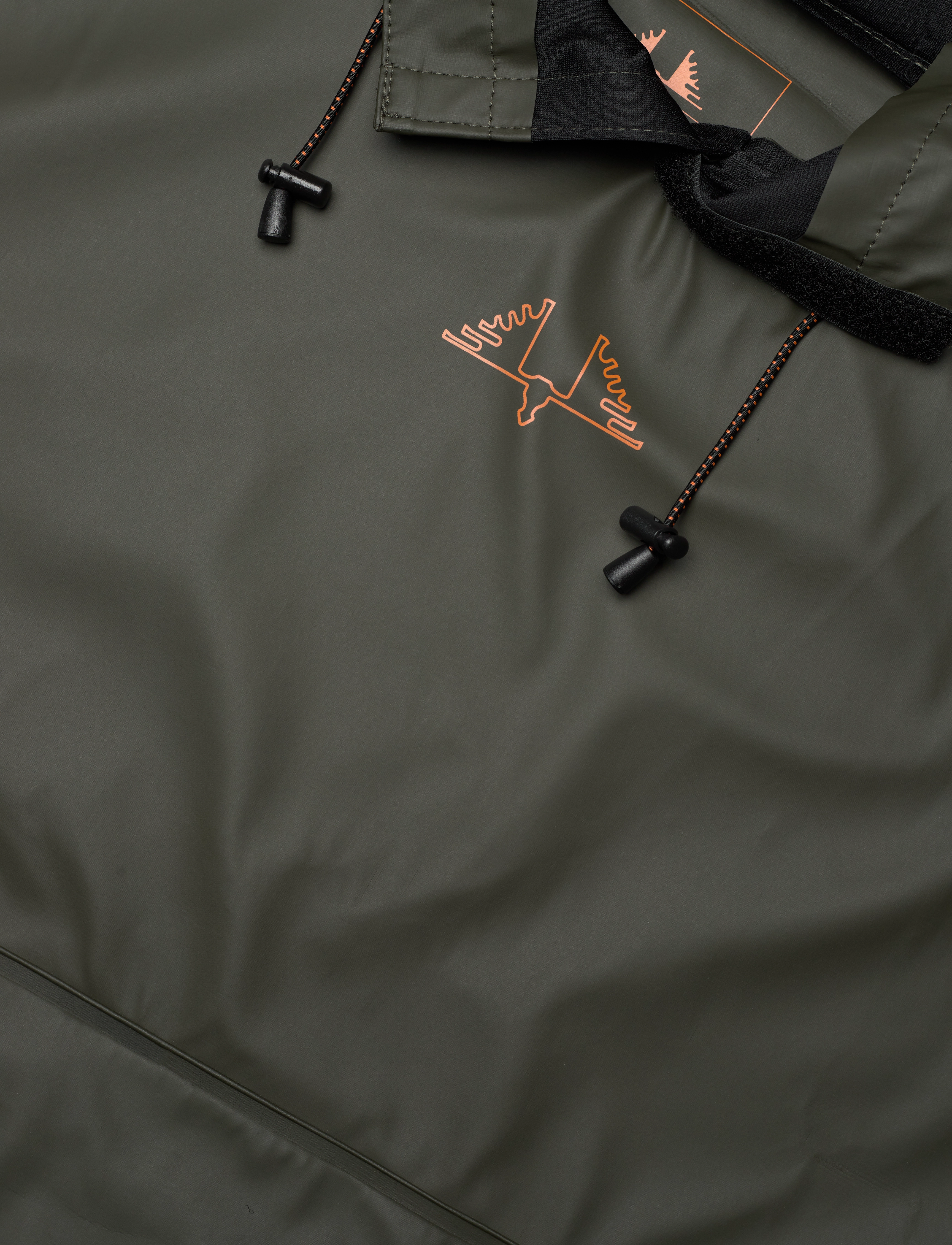Swedteam - Crest Poncho Rain Gear - regnjakker - swedteam green - 4