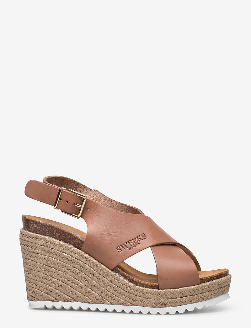 SWEEKS - Olivia - højhælede espadrillos - brown - 1