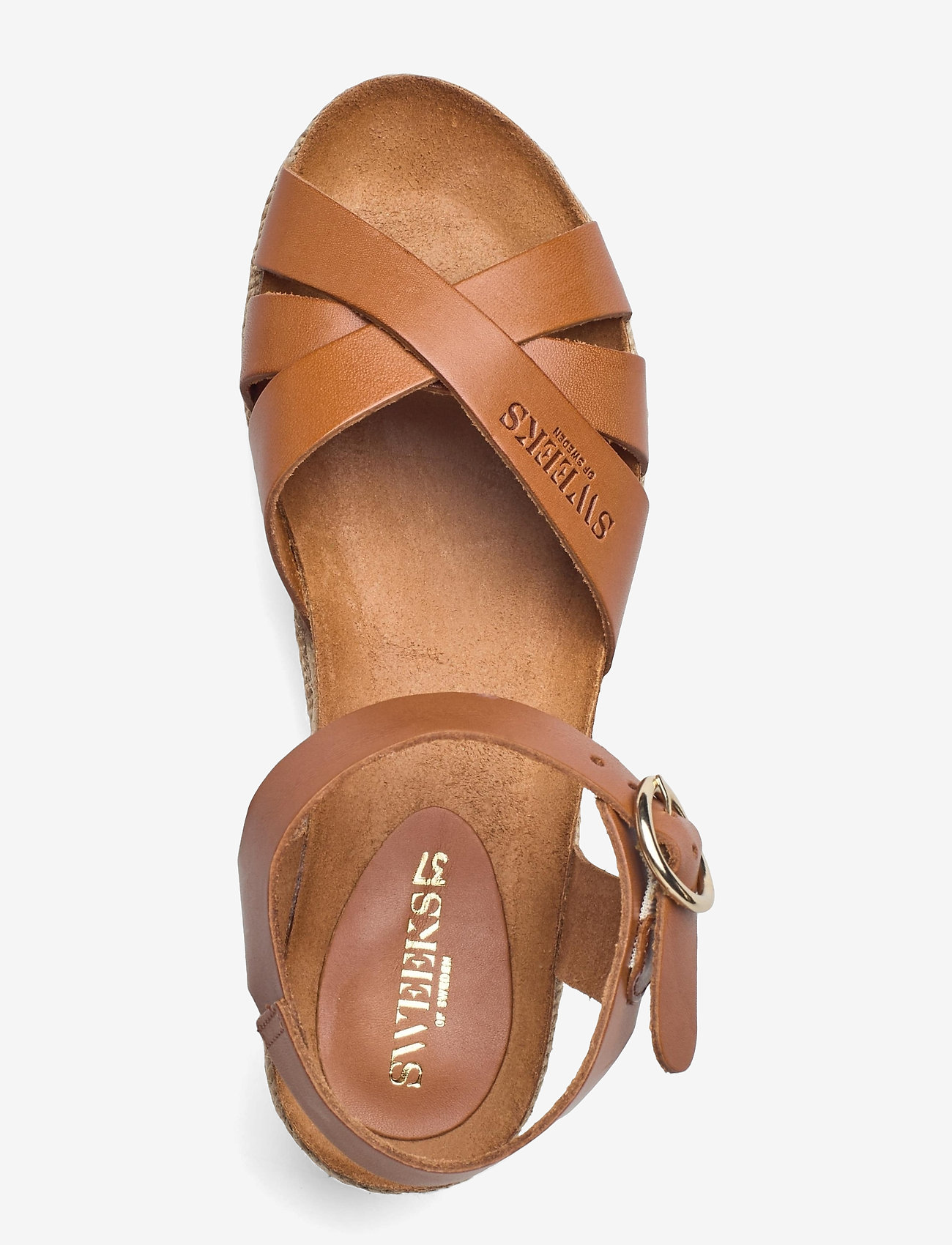 SWEEKS - Selma - espadrilles mit absatz - cognac - 3