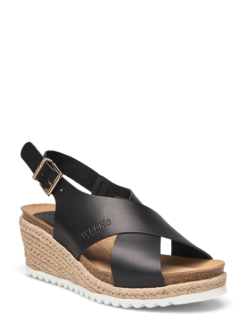 SWEEKS - Selma - højhælede espadrillos - black - 0