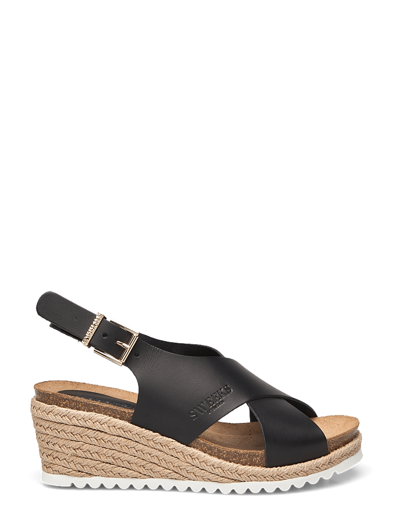 SWEEKS - Selma - højhælede espadrillos - black - 1