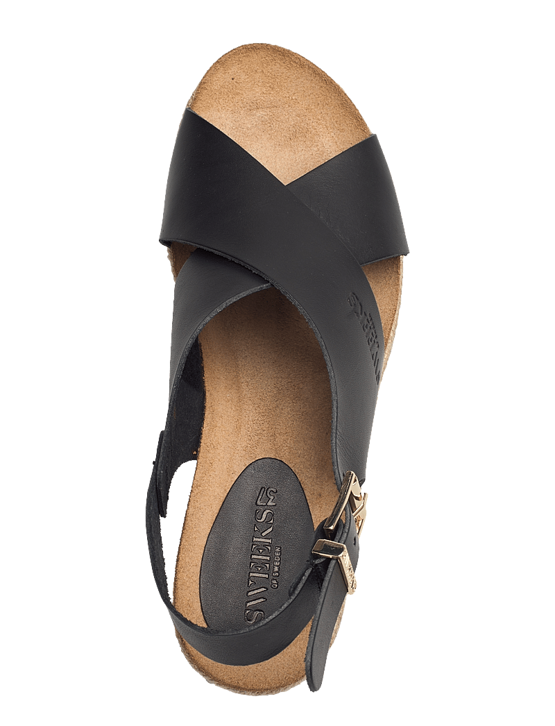 SWEEKS - Selma - højhælede espadrillos - black - 3