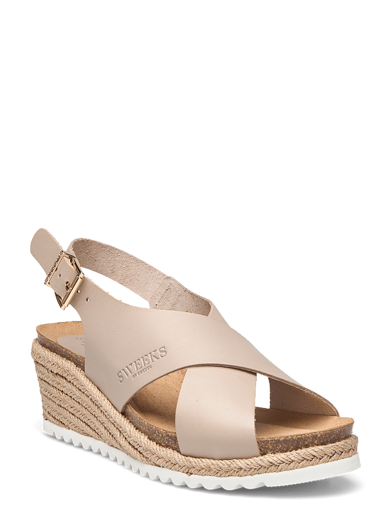 SWEEKS - Selma - espadrillos med klack - beige - 0