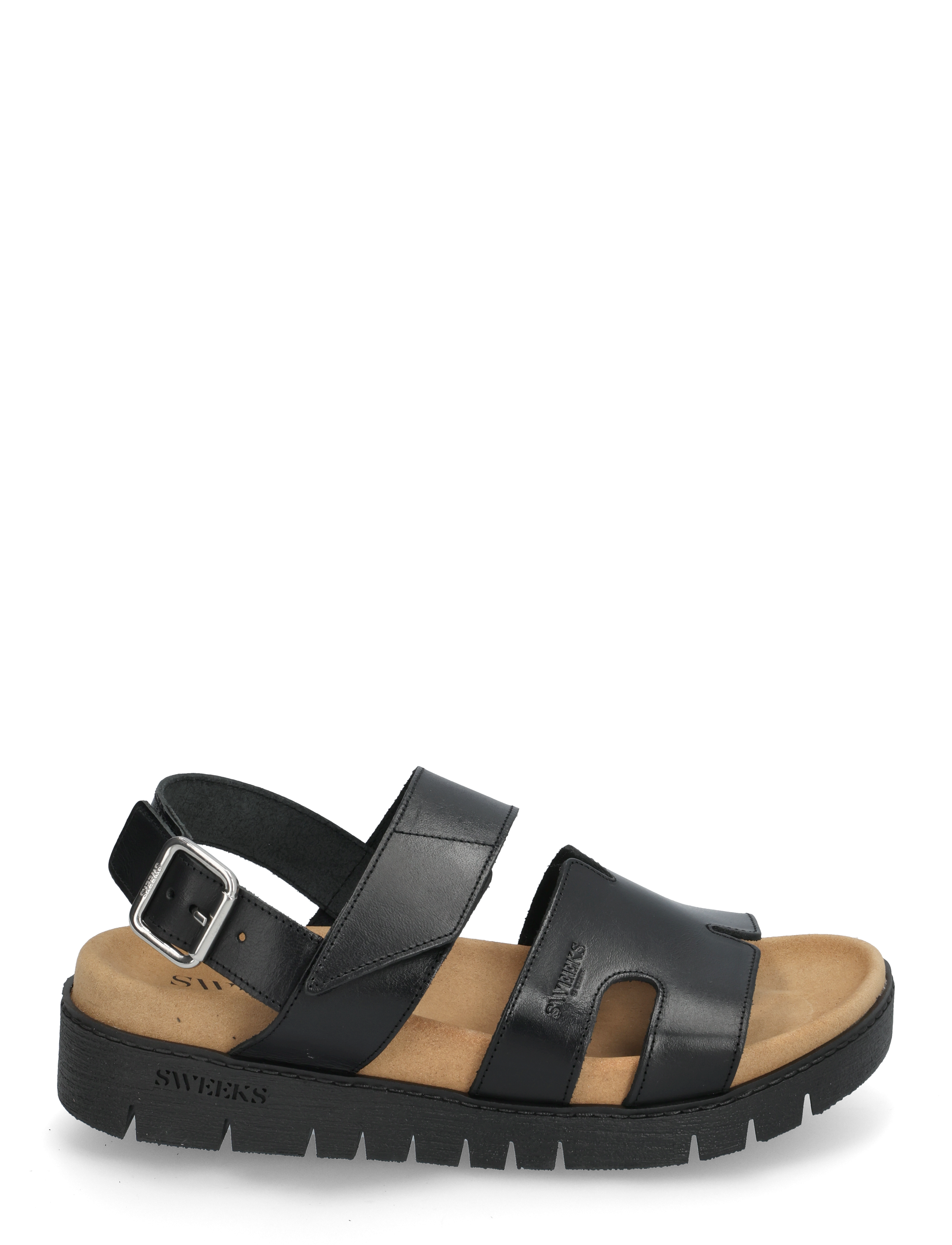 SWEEKS - Gabriela - platta sandaler - black - 1