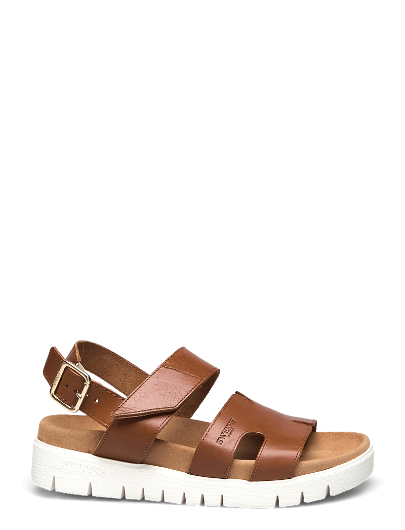 SWEEKS - Gabriela - flache sandalen - cognac - 1