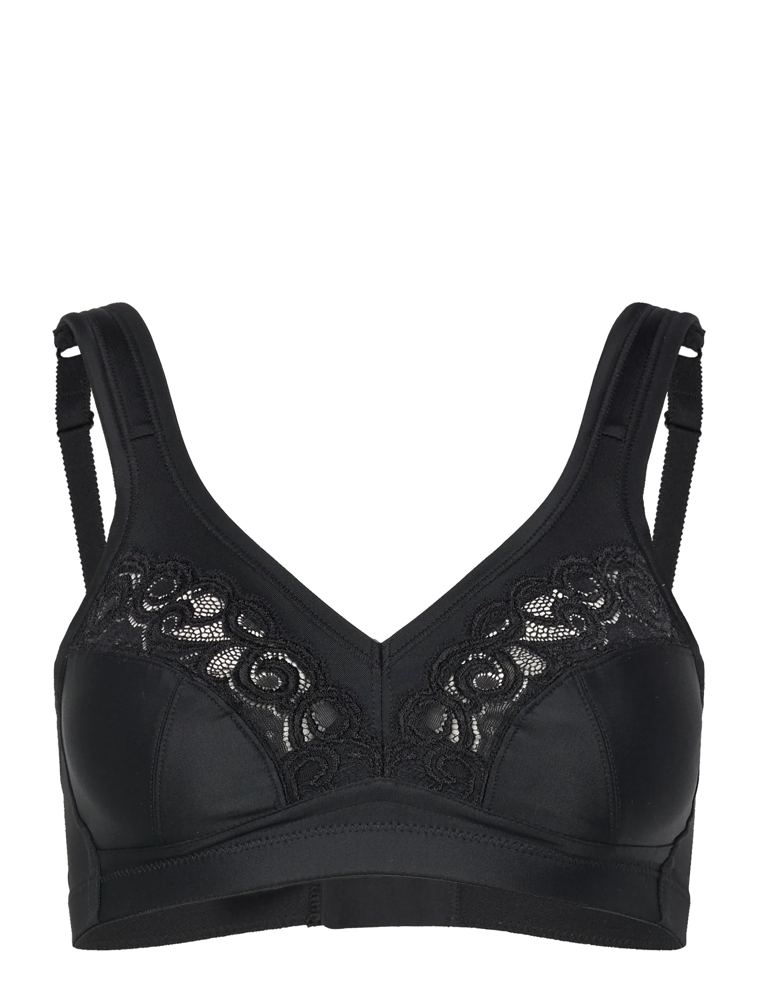 SWEGMARK Pure Grace Soft BH Schwarz - Bx75 - Damen