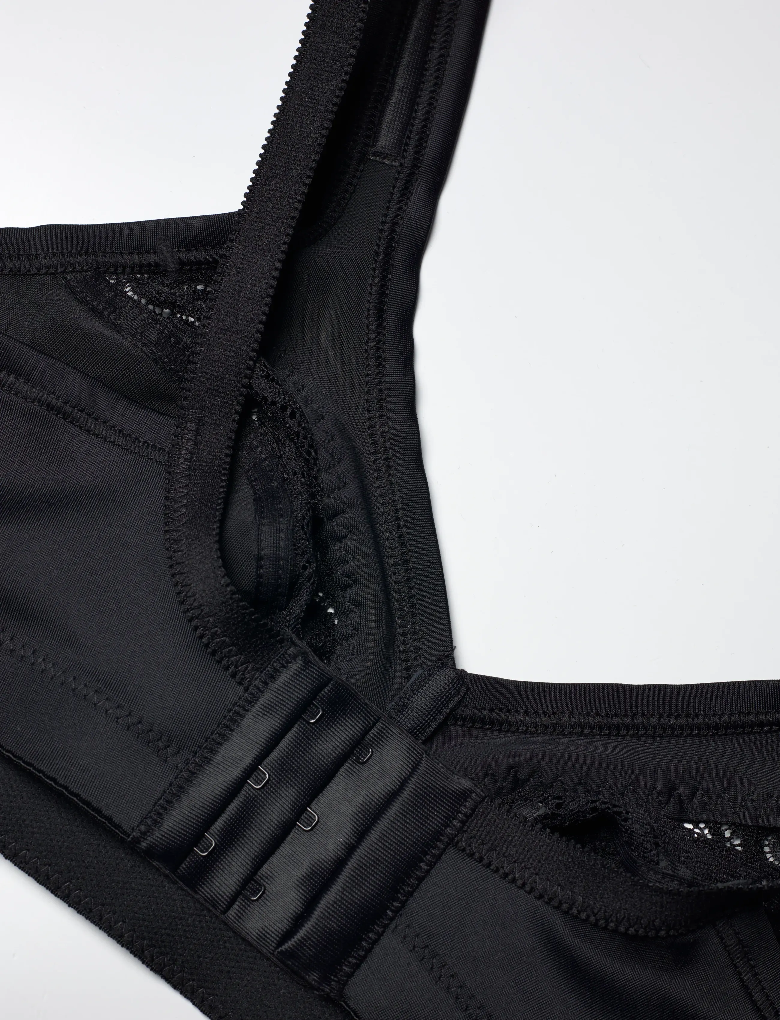 Swegmark - PURE GRACE SOFT BRA - bügellose bhs - black - 3