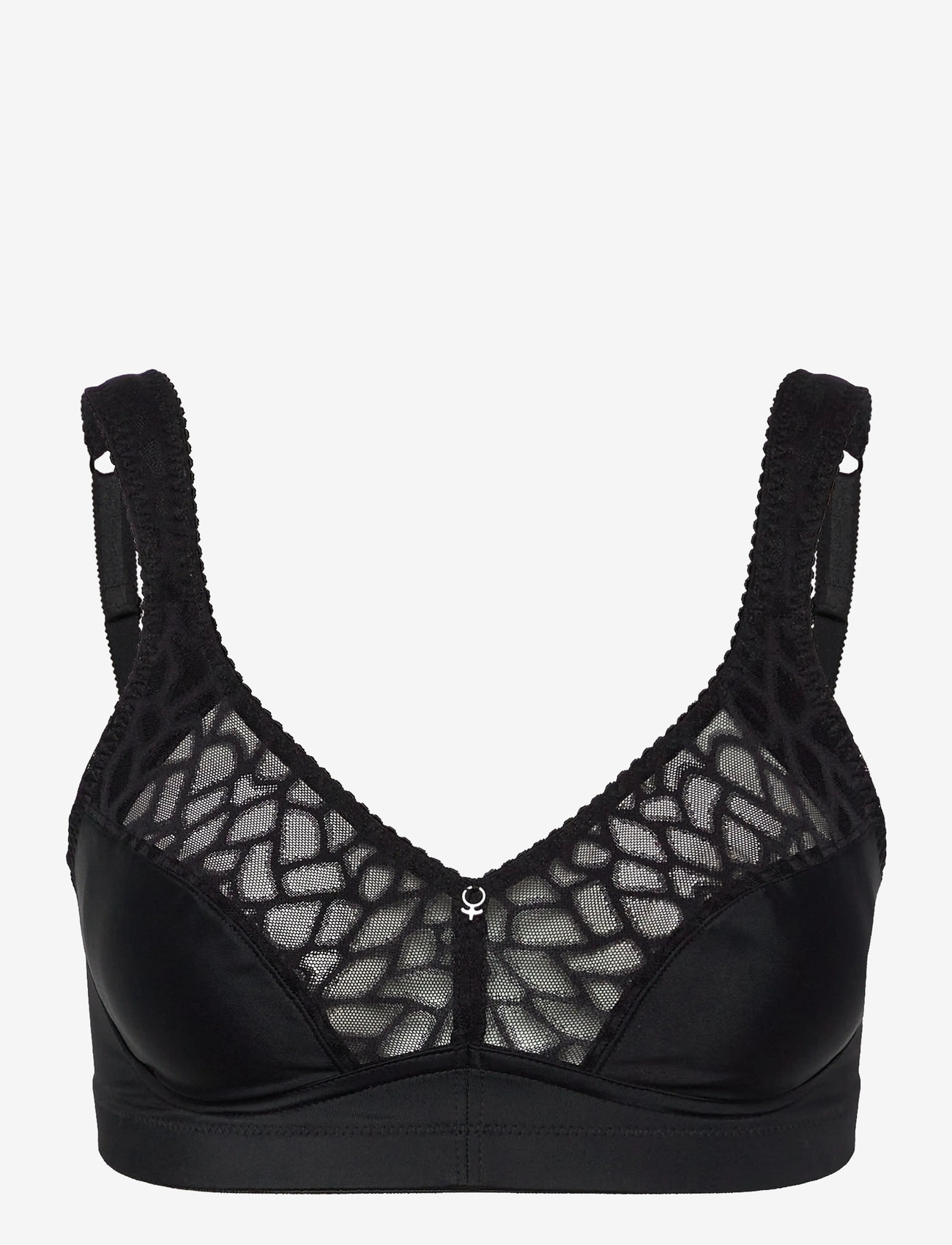 Swegmark - LOVELY LILLY SOFT BRA - bügellose bhs - black - 1