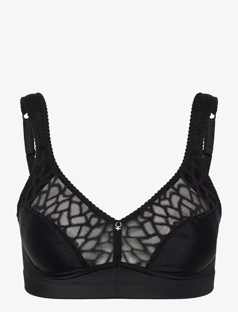 Swegmark - LOVELY LILLY SOFT BRA - non wired bras - black - 1