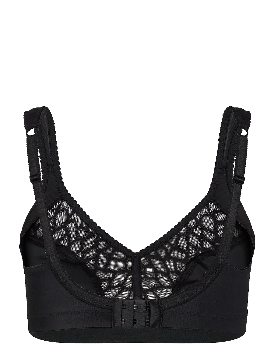 Swegmark - LOVELY LILLY SOFT BRA - non wired bras - black - 2