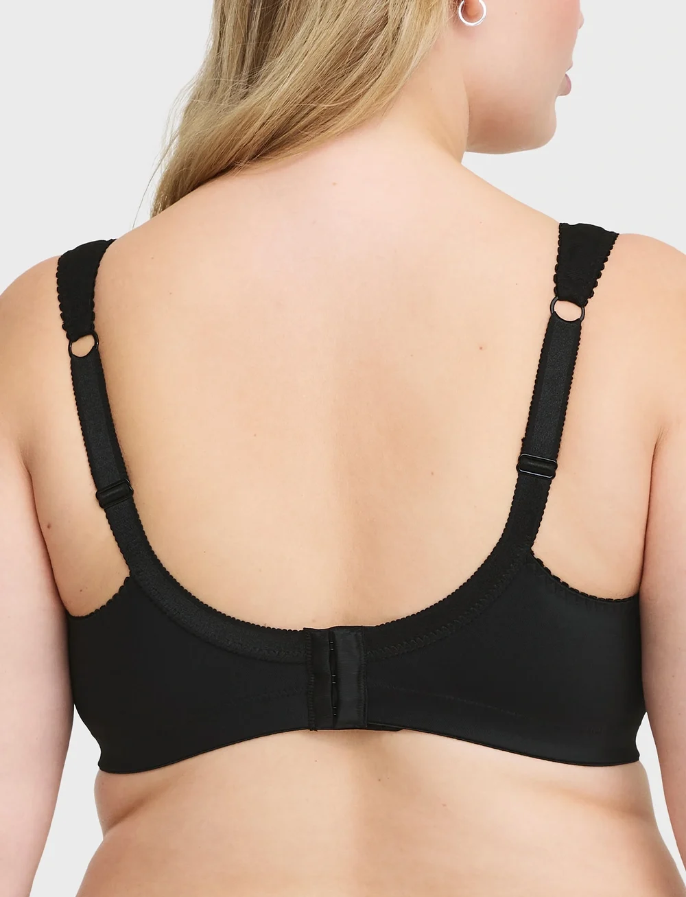 Swegmark - LOVELY LILLY SOFT BRA - non wired bras - black - 4