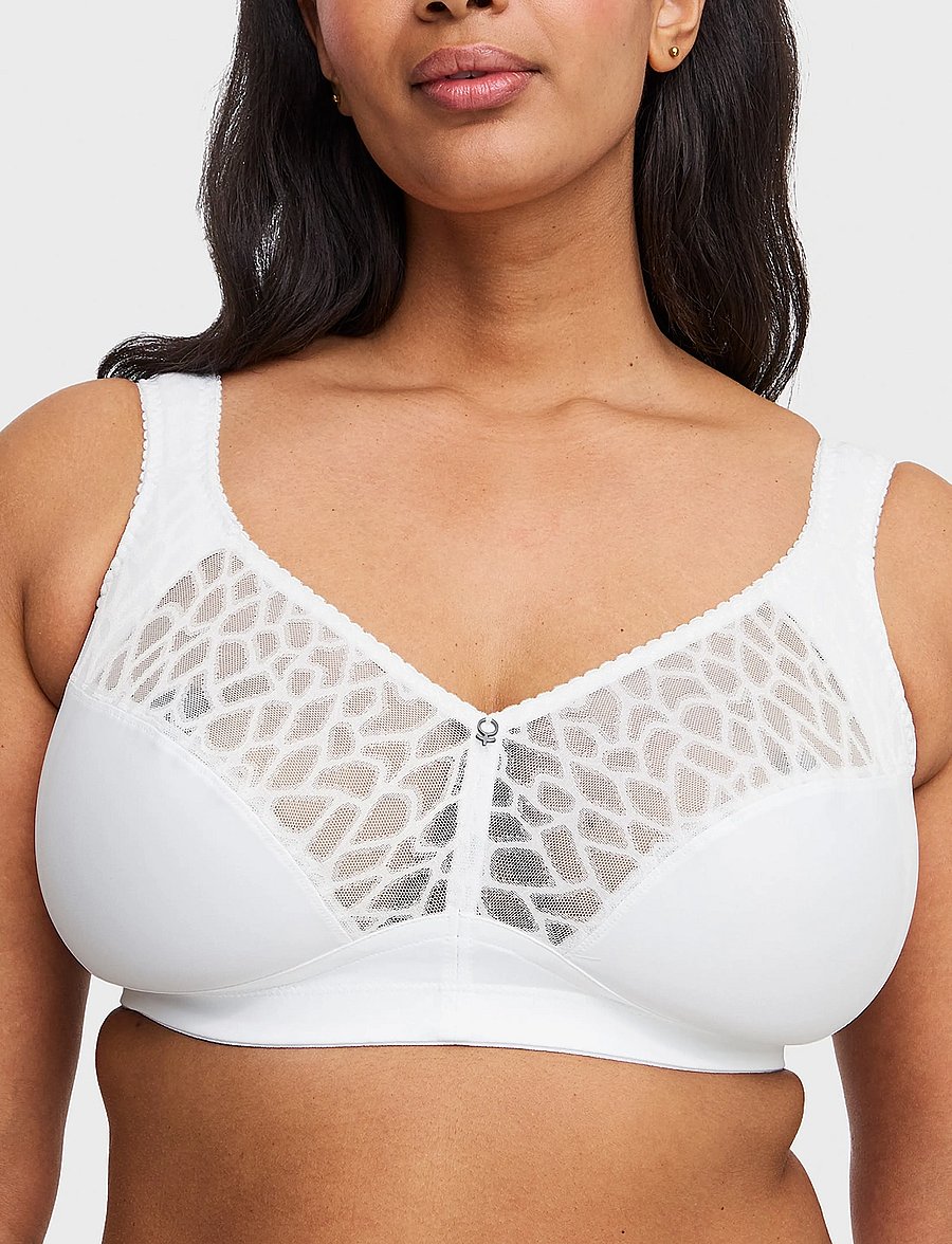 Swegmark - LOVELY LILLY SOFT BRA - bügellose bhs - white - 0