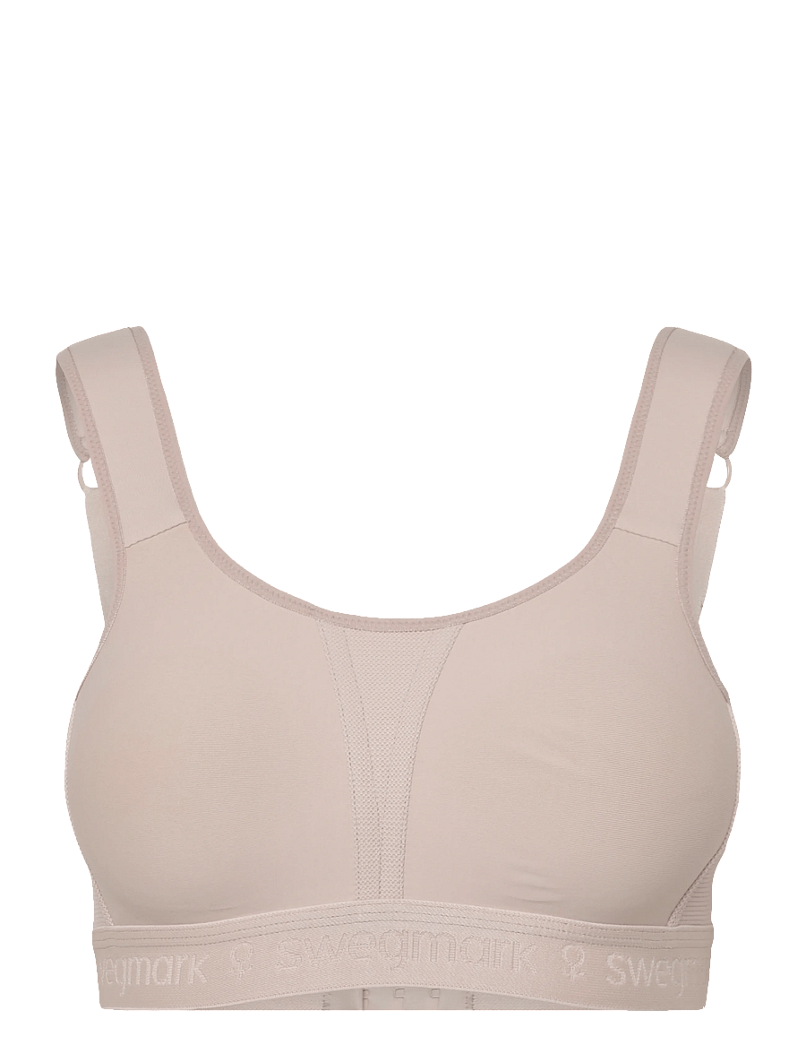 Swegmark - KIMBERLY ICONIC SPORT BRA MOULDED CUPS - sport-bhs - beige - 0