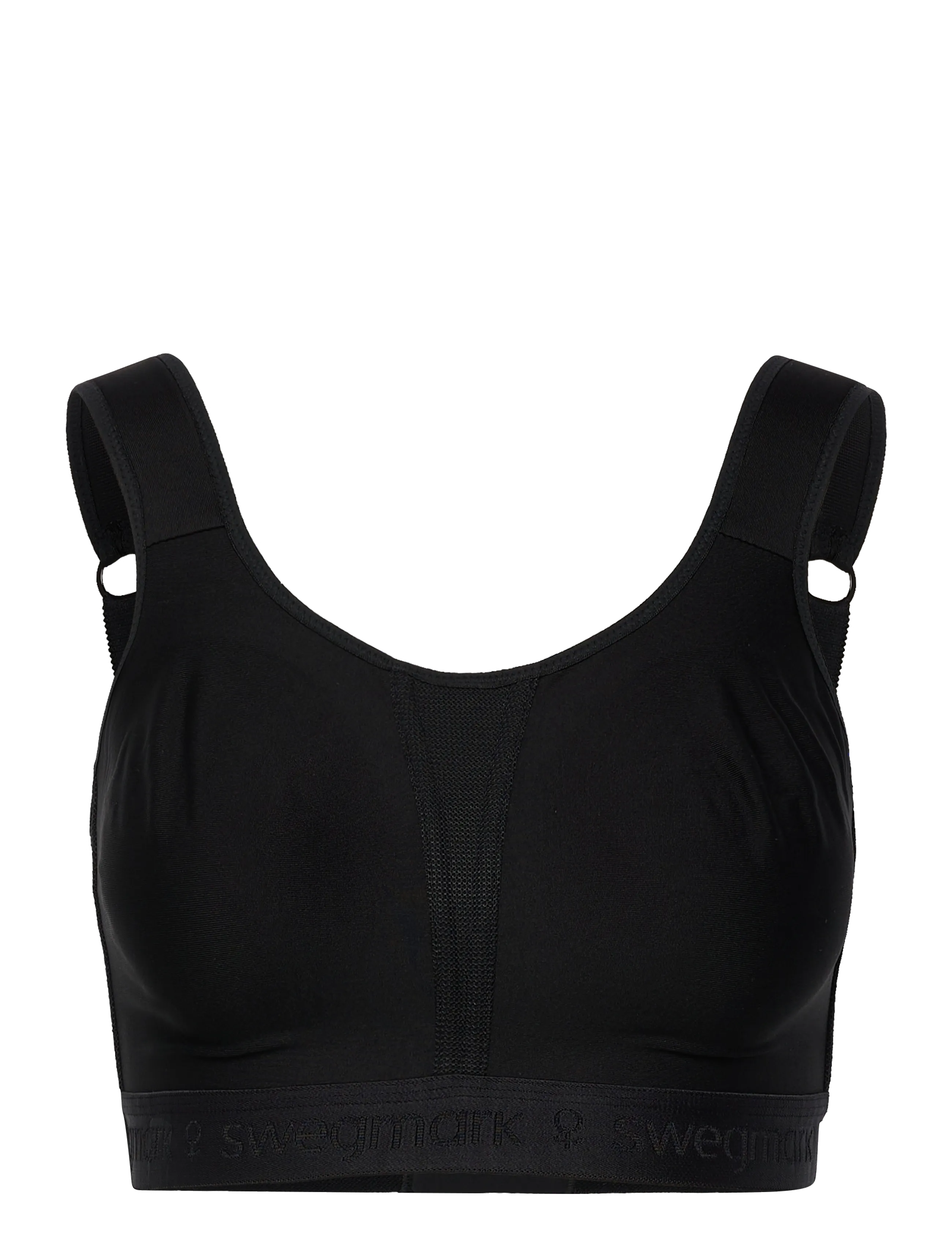 Swegmark KIMBERLY ICONIC SPORT BRA MOULDED CUPS - Unterwäsche - BLACK / black