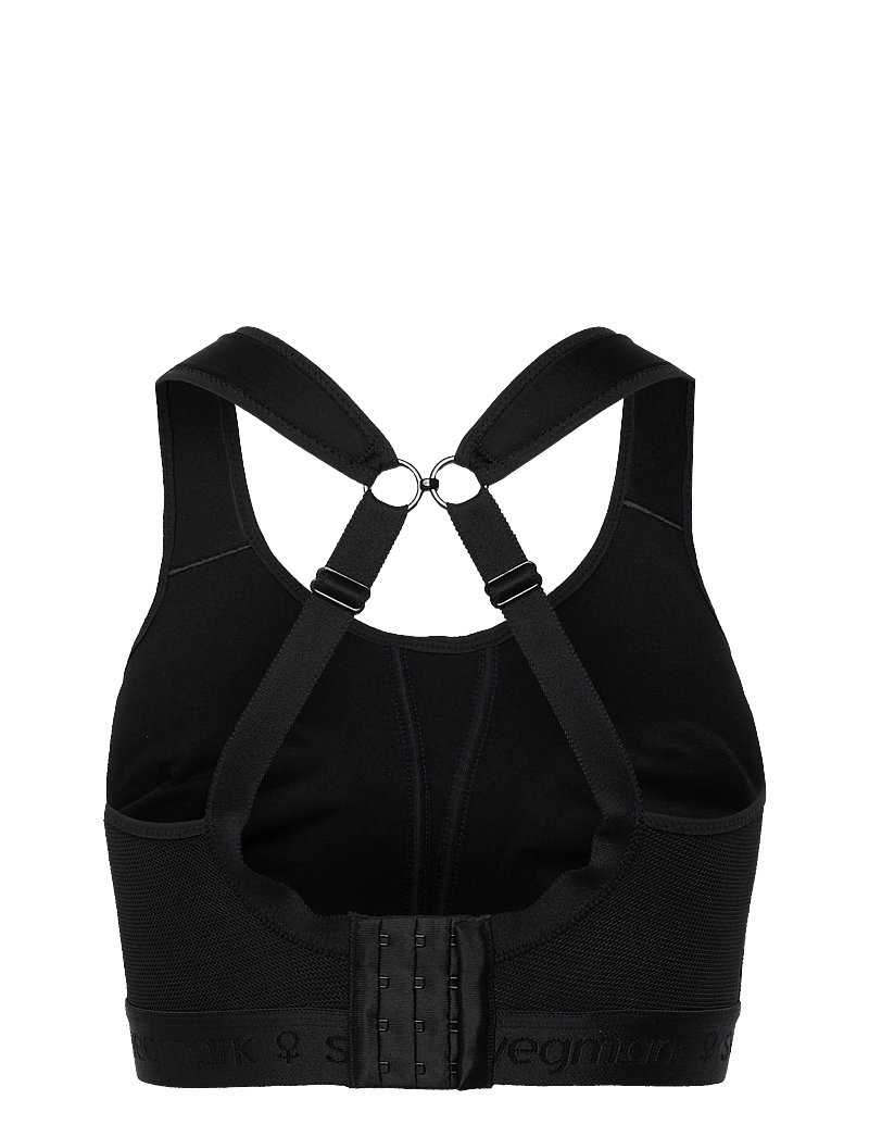 Swegmark - KIMBERLY ICONIC SPORT BRA MOULDED CUPS - urheiluliivit - black - 2