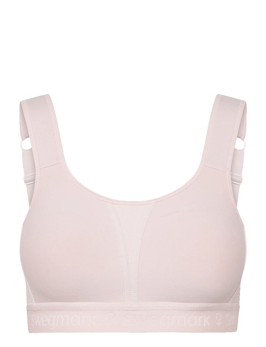 Swegmark - KIMBERLY ICONIC SPORT BRA MOULDED CUPS - spordi-rinnahoidjad - crystal pink - 0