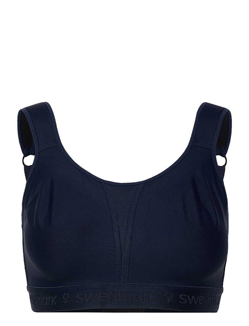 Swegmark - KIMBERLY ICONIC SPORT BRA MOULDED CUPS - sport bh:ar - dress blue - 1