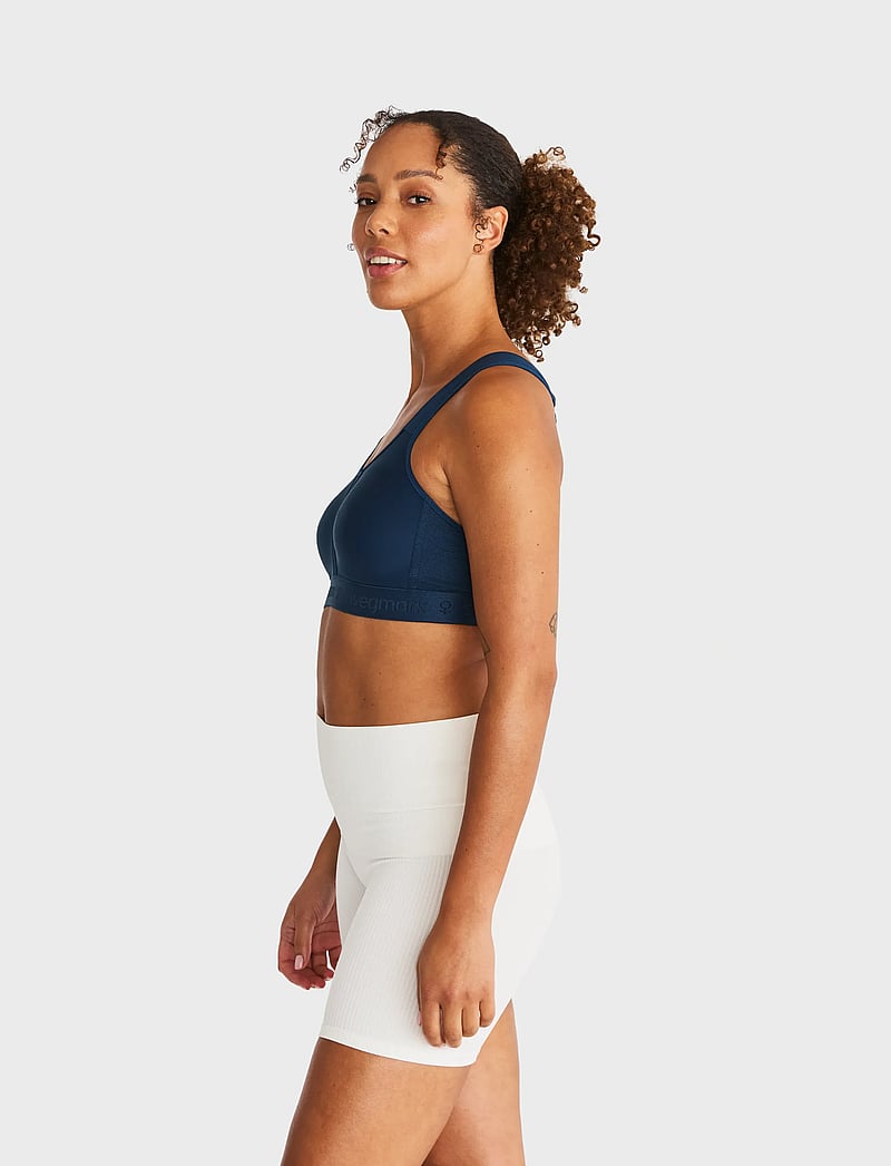 Swegmark - KIMBERLY ICONIC SPORT BRA MOULDED CUPS - sport bh:ar - dress blue - 4