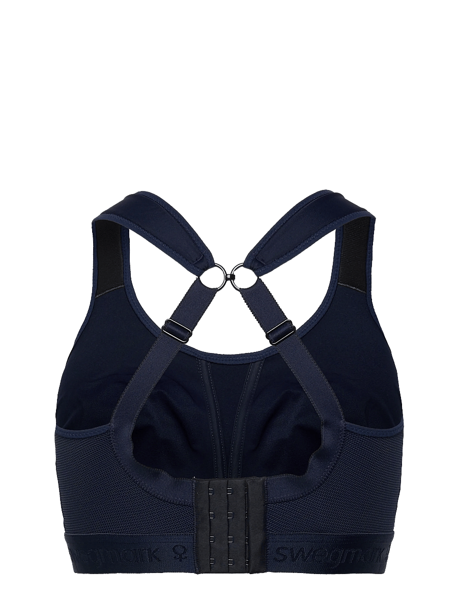 Swegmark - KIMBERLY ICONIC SPORT BRA MOULDED CUPS - sport-bhs - dress blue - 3