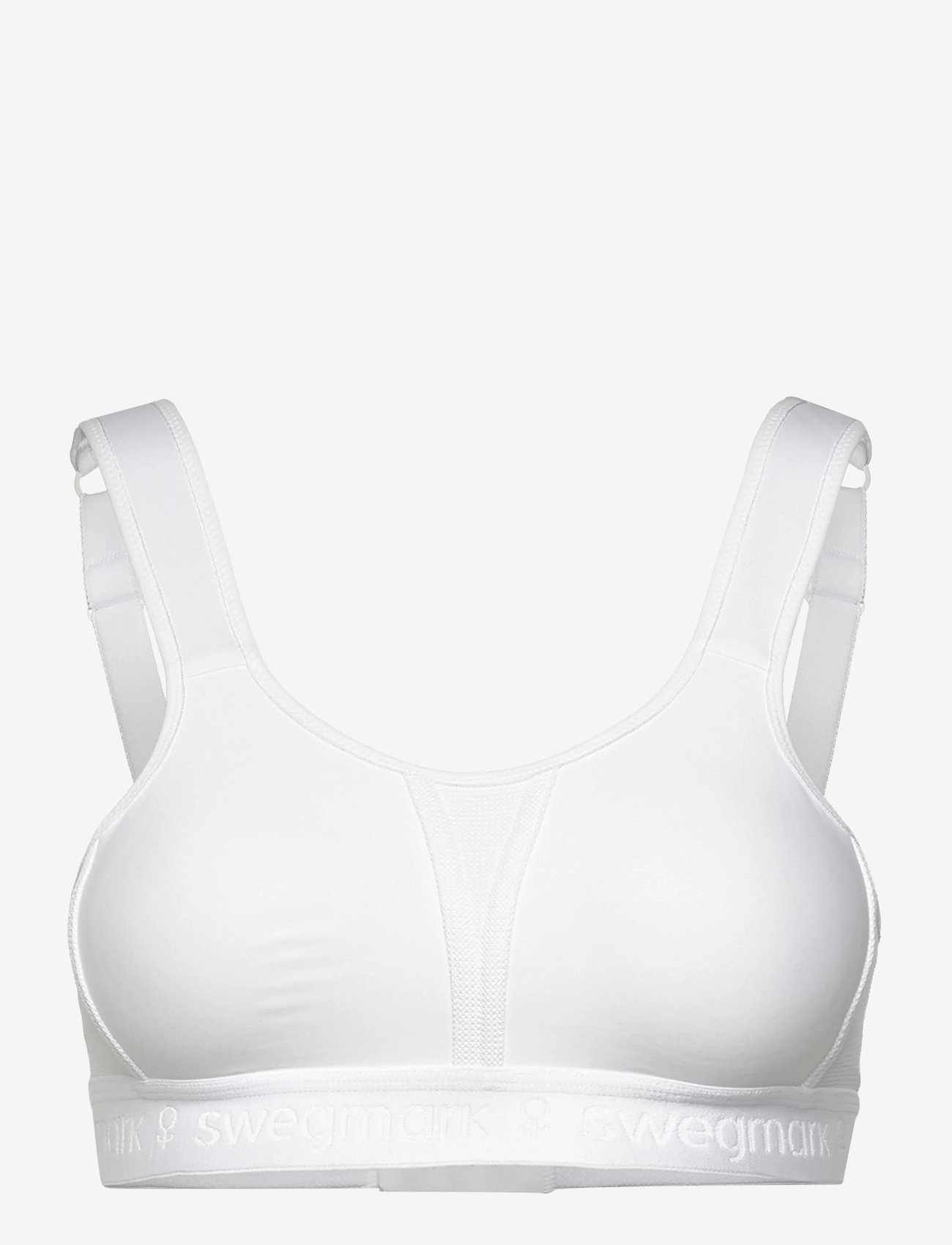 Swegmark - KIMBERLY ICONIC SPORT BRA MOULDED CUPS - sports bras - white - 1