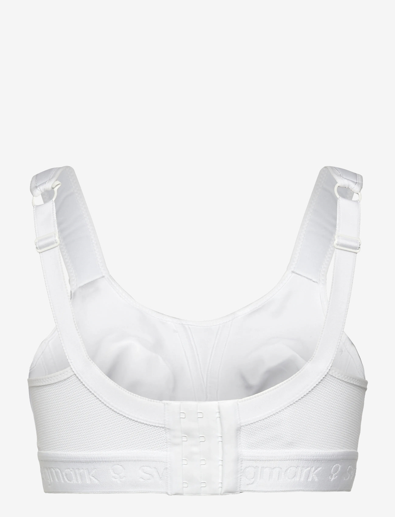 Swegmark - KIMBERLY ICONIC SPORT BRA MOULDED CUPS - sports bras - white - 2