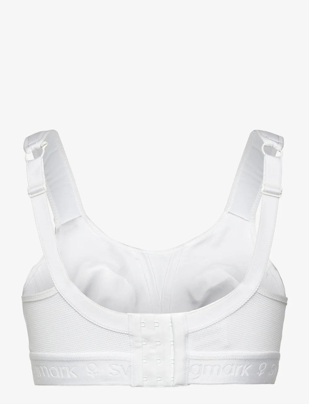 Swegmark - KIMBERLY ICONIC SPORT BRA MOULDED CUPS - sport-bhs - white - 2