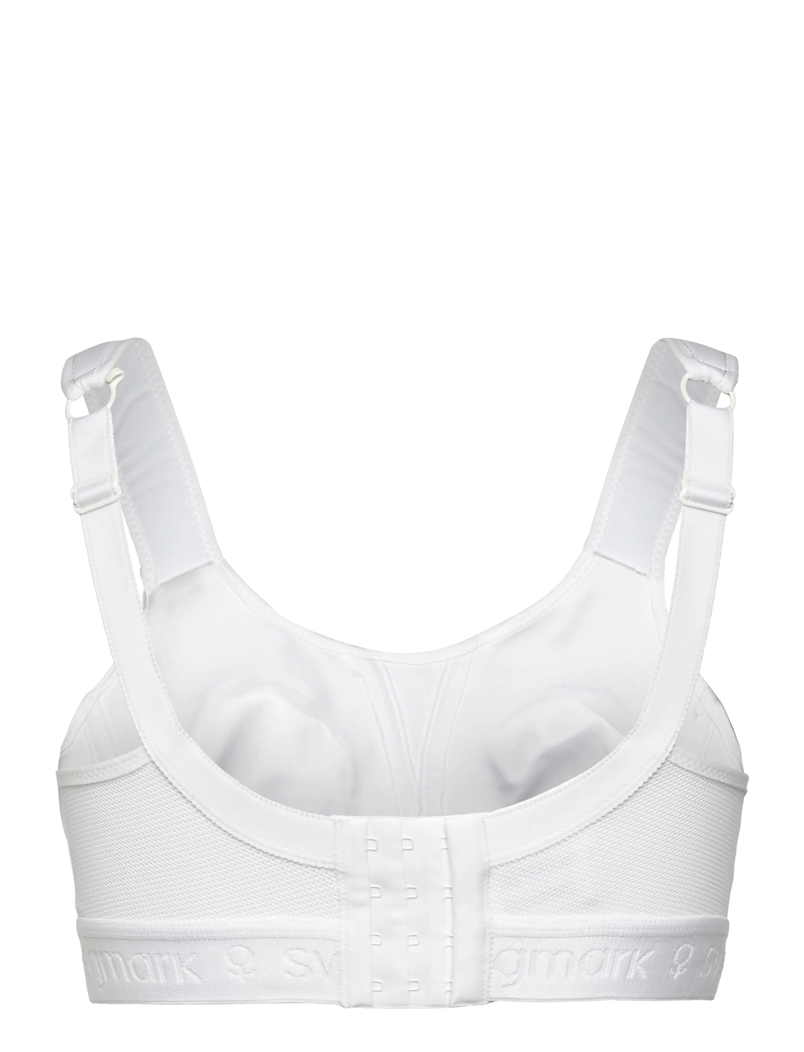 Swegmark - KIMBERLY ICONIC SPORT BRA MOULDED CUPS - sport-bhs - white - 2