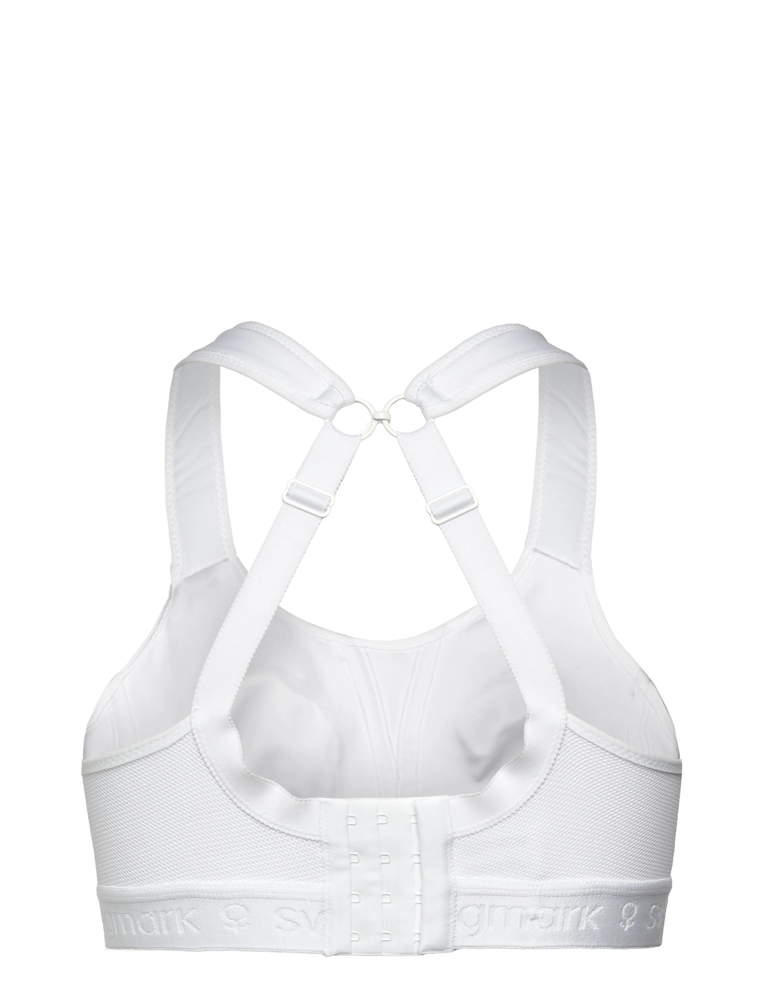 Swegmark - KIMBERLY ICONIC SPORT BRA MOULDED CUPS - sport-bhs - white - 3